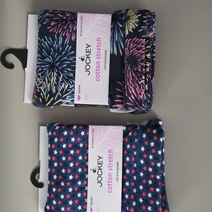 Jockey Cotton Stretch Hipster Underwear Panties Set Of 2 Size 6 M